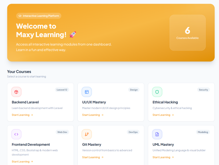 Maxy Learning